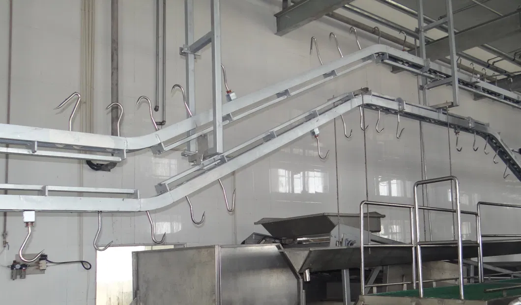 Cow Automatic Red Visceral Conveyor Slaughtering Equipment Meat Process